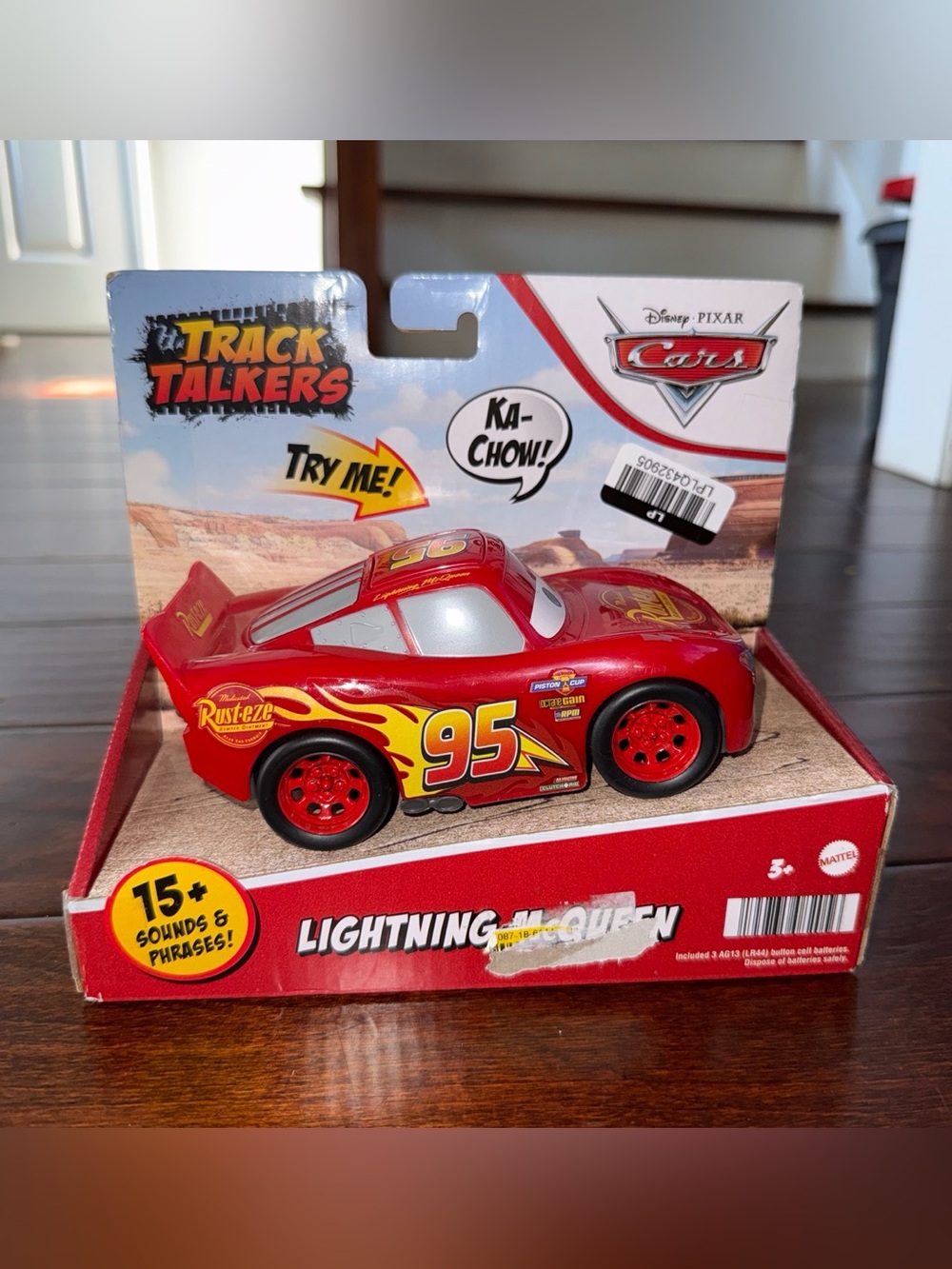 Disney Red Lightning McQueen Die-Cast Car with Yellow Flames